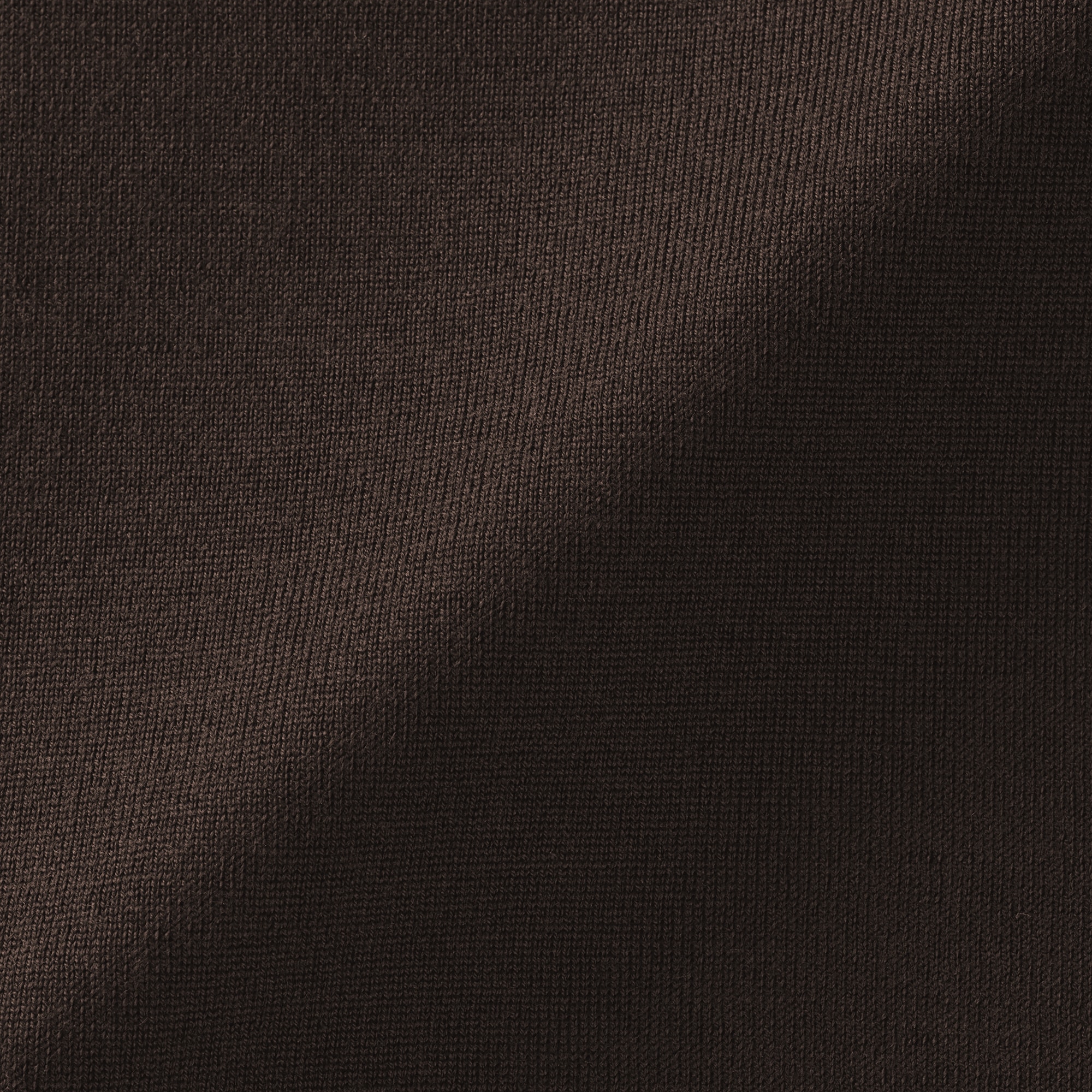 婦人　洗えるウールハイゲージクルーネックセーター