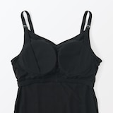 婦人　【マタニティ】シルク混パターンメッシュ授乳に便利なブラキャミソール