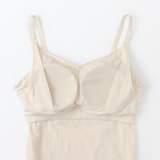 婦人　【マタニティ】シルク混パターンメッシュ授乳に便利なブラキャミソール