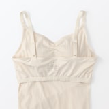 婦人　【マタニティ】シルク混パターンメッシュ授乳に便利なブラキャミソール