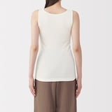 婦人　無染色カップ入りタンクトップ