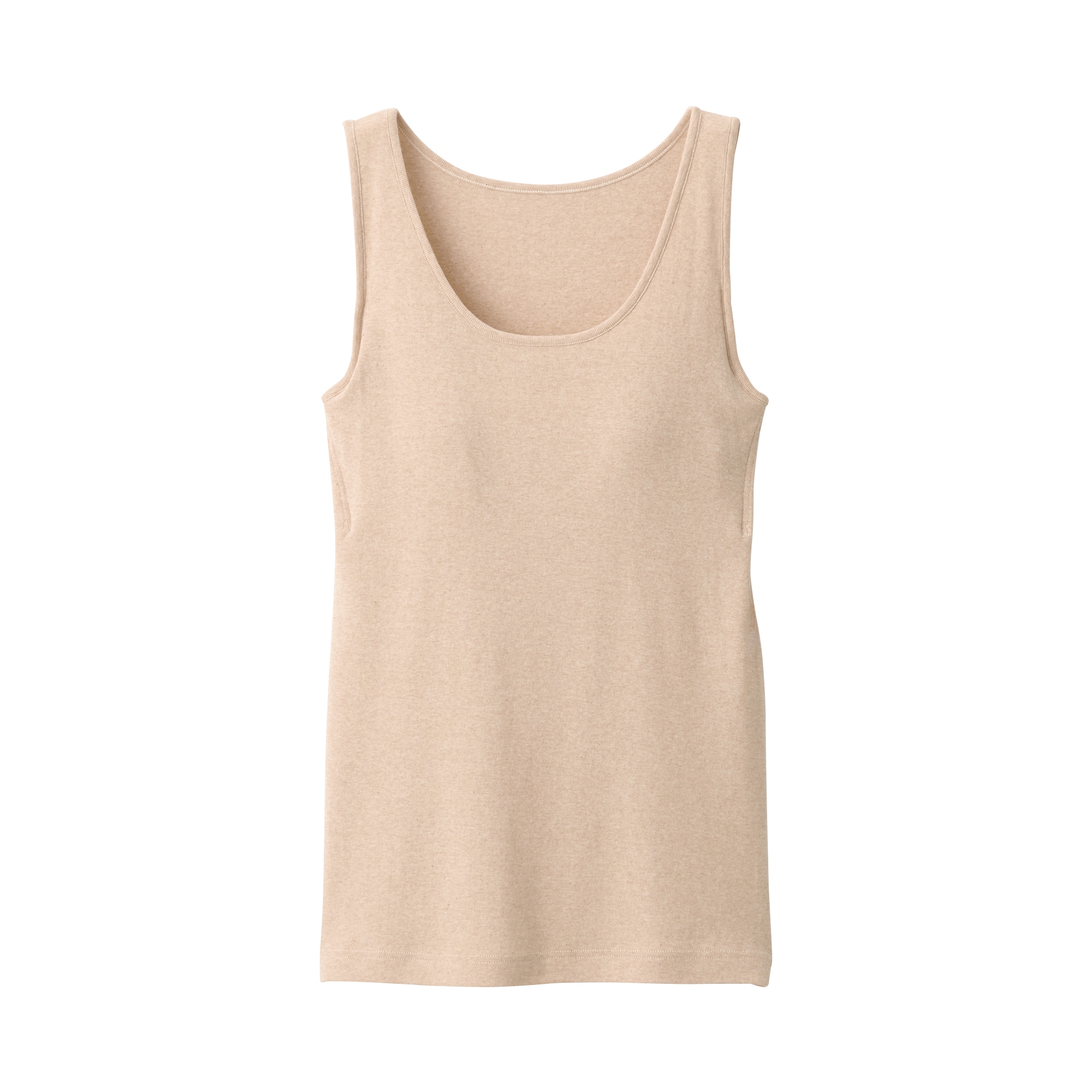 婦人　無染色カップ入りタンクトップ