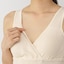 婦人　【マタニティ】シルク混パターンメッシュ授乳に便利なブラタンクトップ
