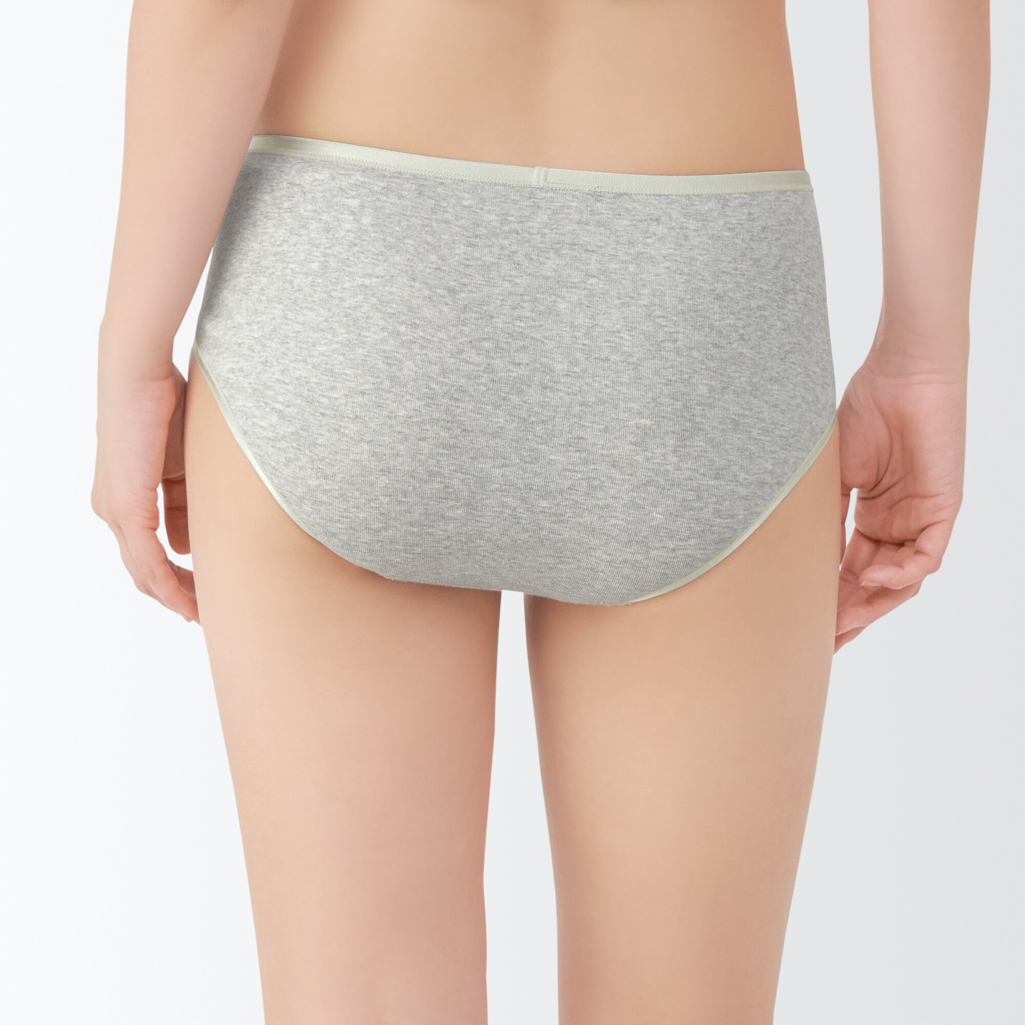 婦人　フライス編みハイライズショーツ