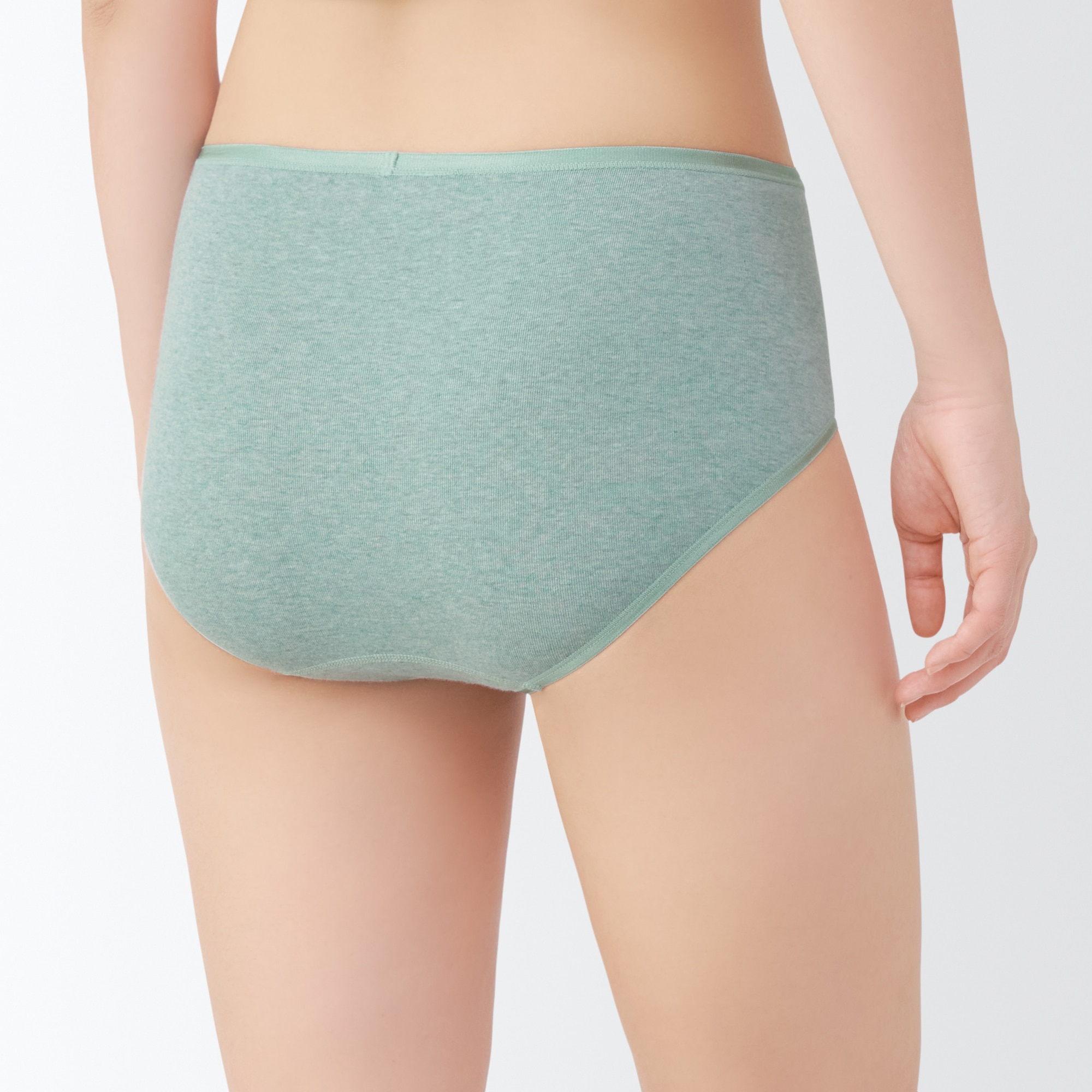 婦人　フライス編みハイライズショーツ