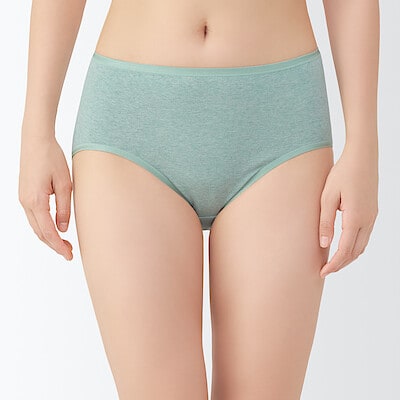 婦人　フライス編みハイライズショーツ