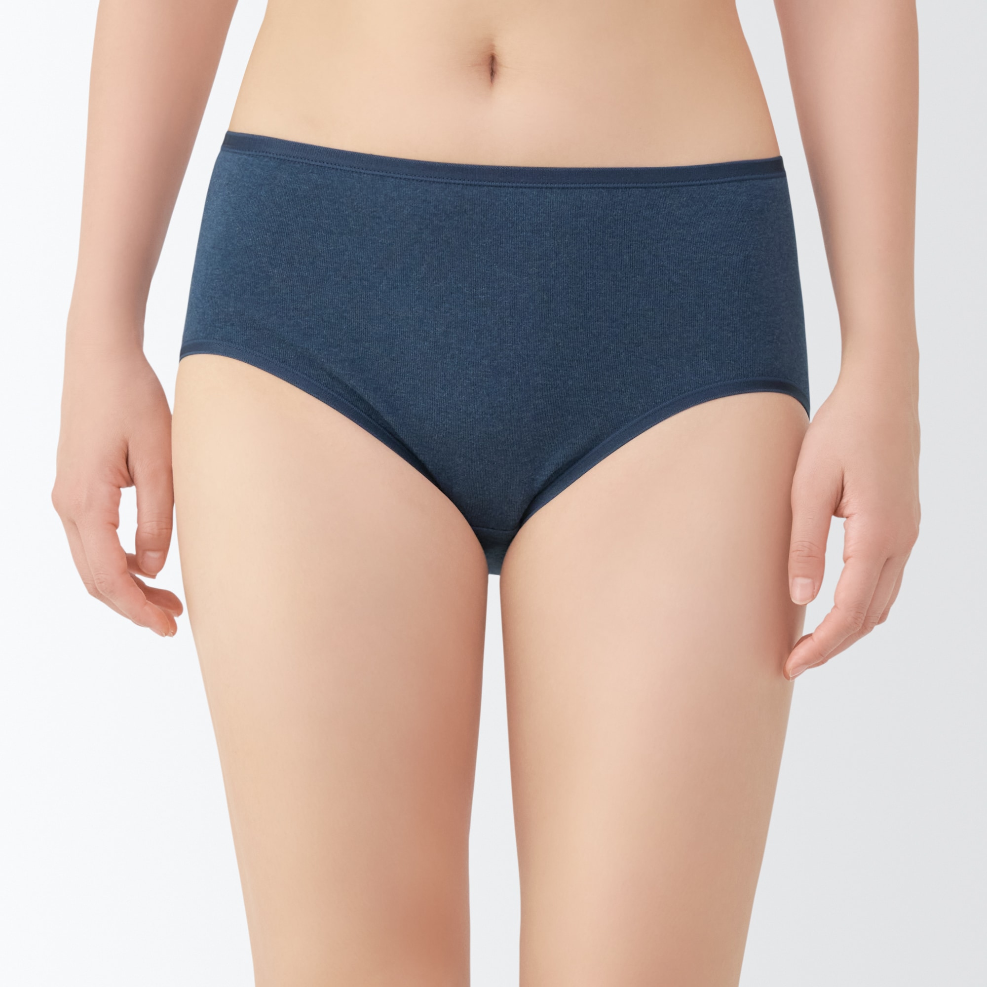 婦人　フライス編みハイライズショーツ