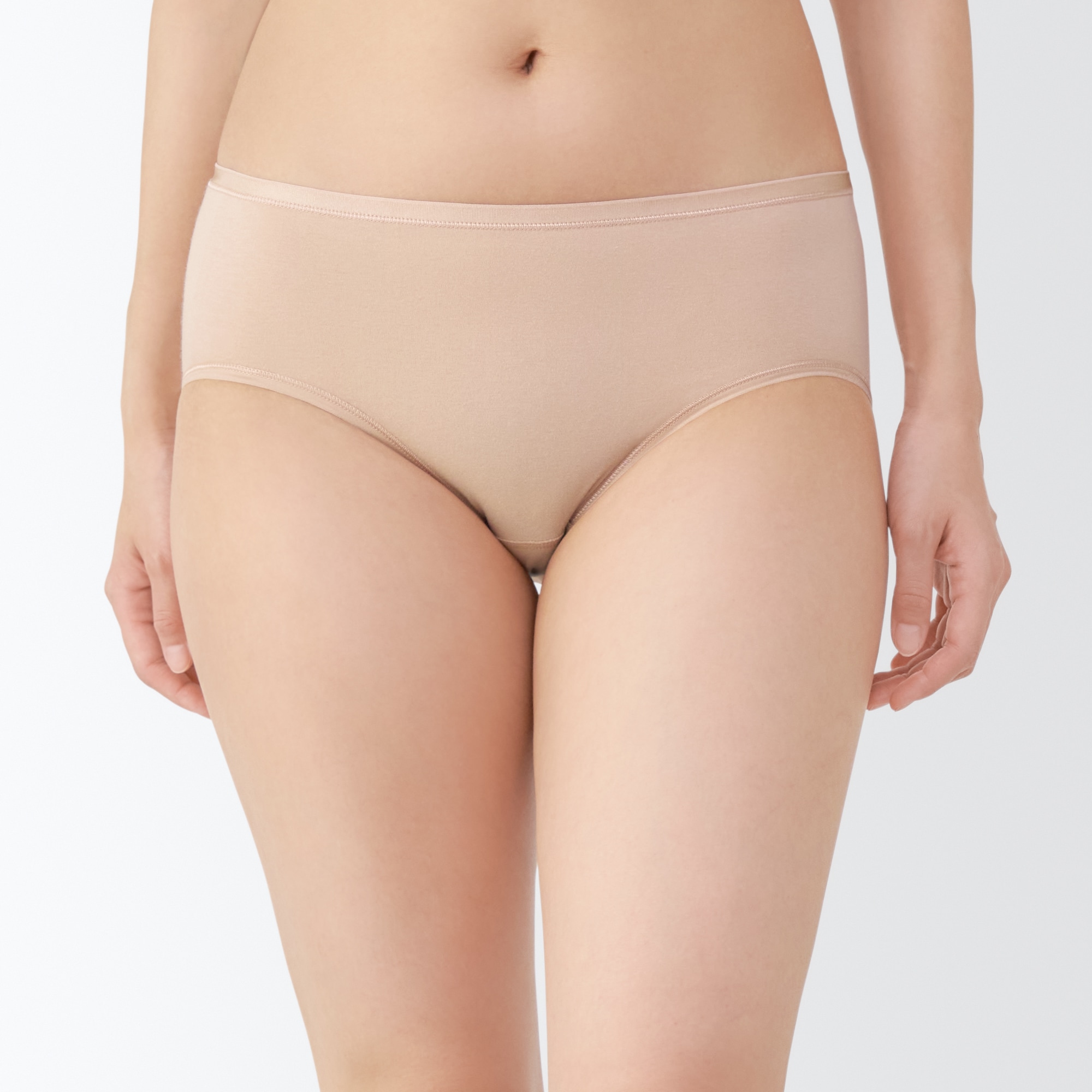 婦人　ストレッチミディショーツ