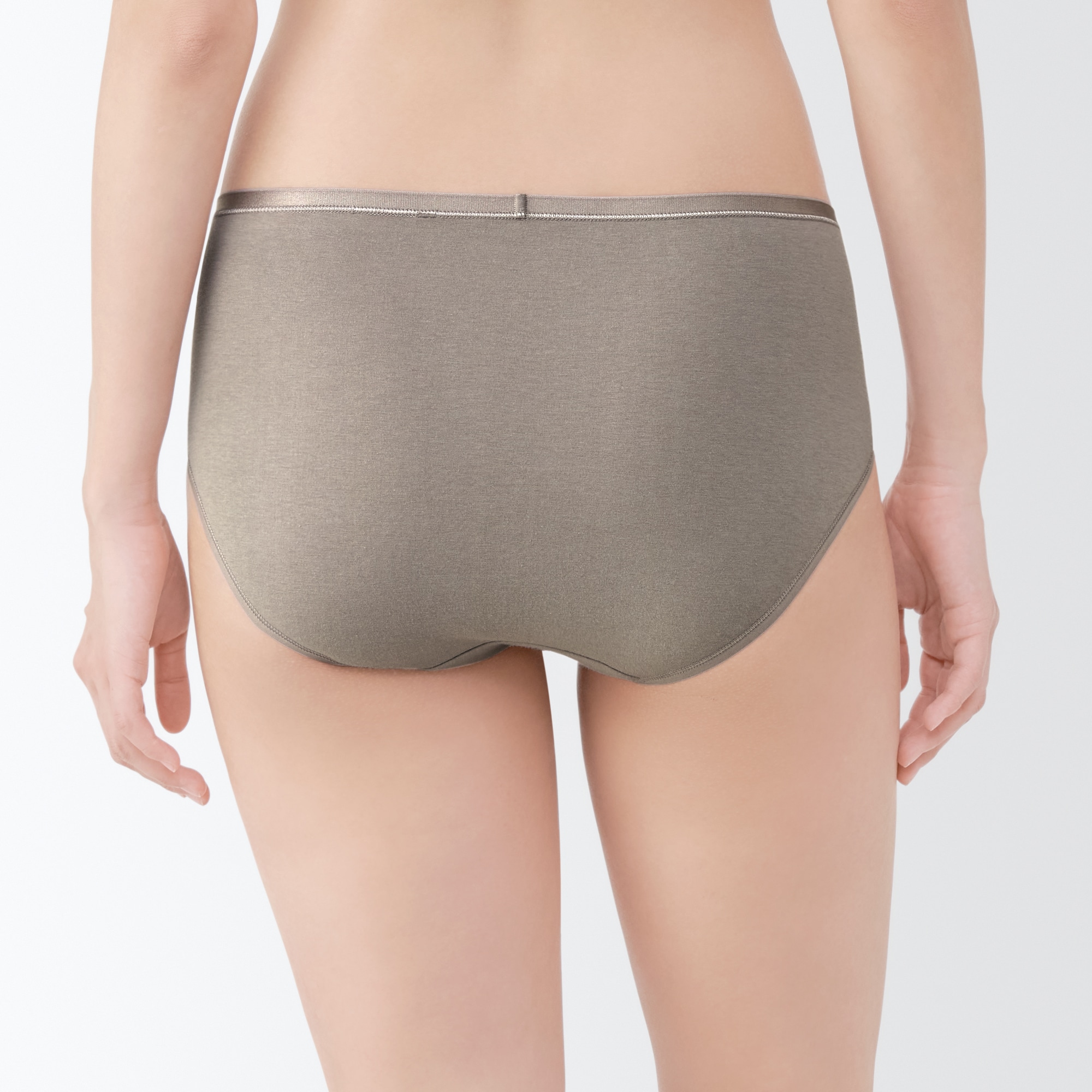 婦人　ストレッチミディショーツ
