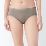 婦人　ストレッチミディショーツ