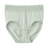 婦人　なめらかレース付きハイライズショーツ