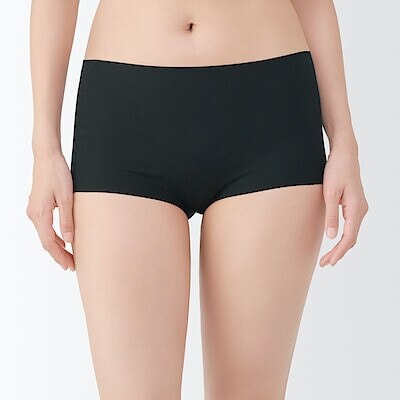 婦人　肌あたりがやさしいリブショーツ