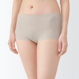 婦人　肌あたりがやさしいリブショーツ