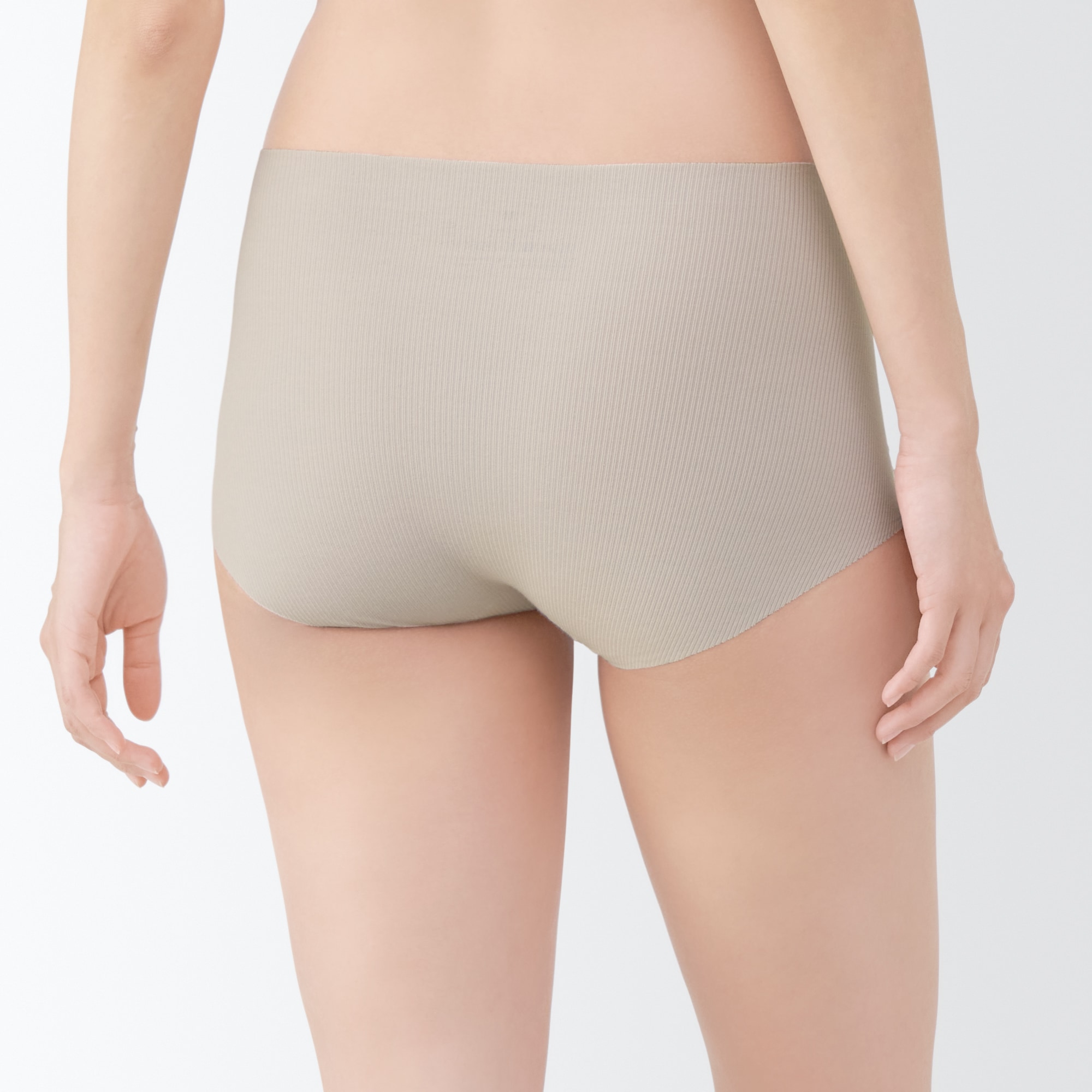 婦人　肌あたりがやさしいリブショーツ