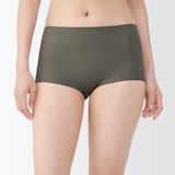 婦人　肌あたりがやさしいリブショーツ