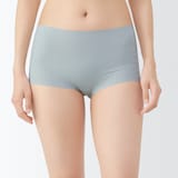 婦人　肌あたりがやさしいリブショーツ