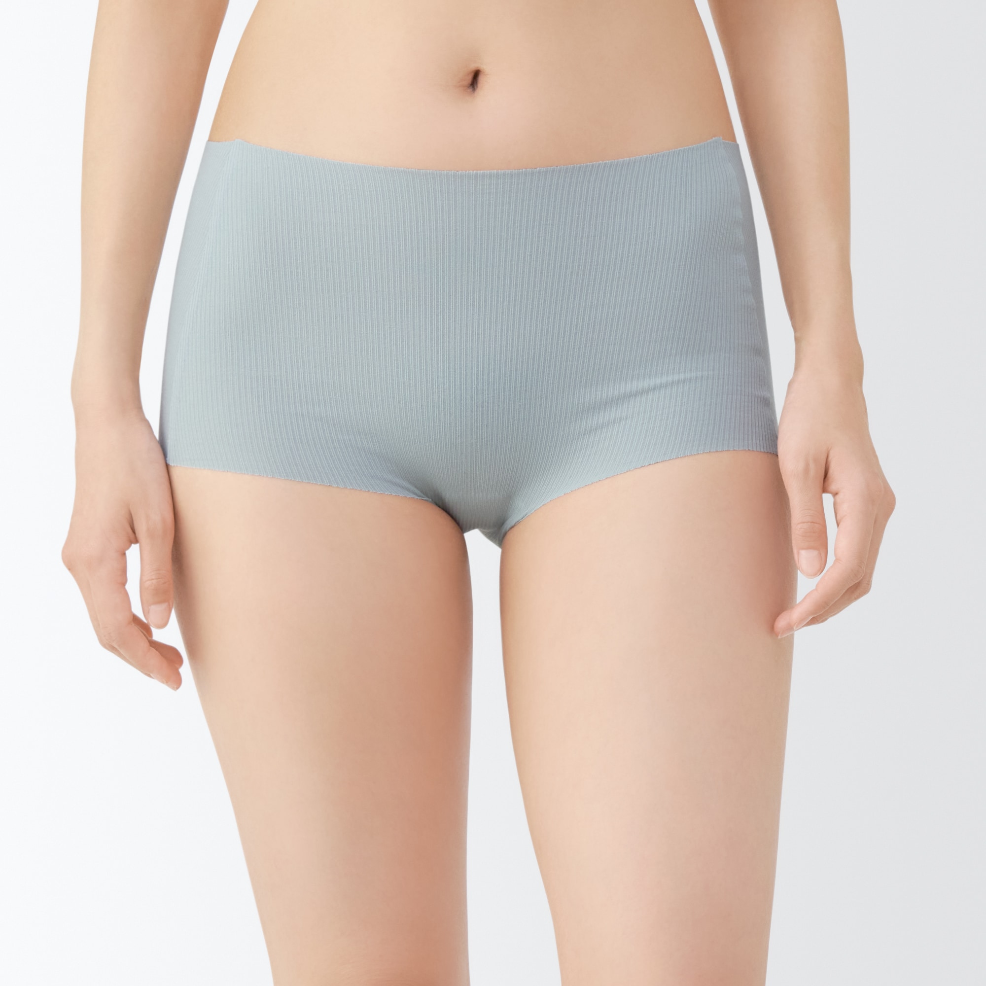 婦人　肌あたりがやさしいリブショーツ