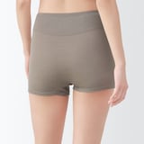 婦人　ウール混　おなかが冷えにくい　ハイライズショーツ