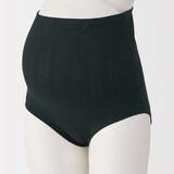 婦人　【マタニティ】シルク混パターンメッシュショーツロングタイプ