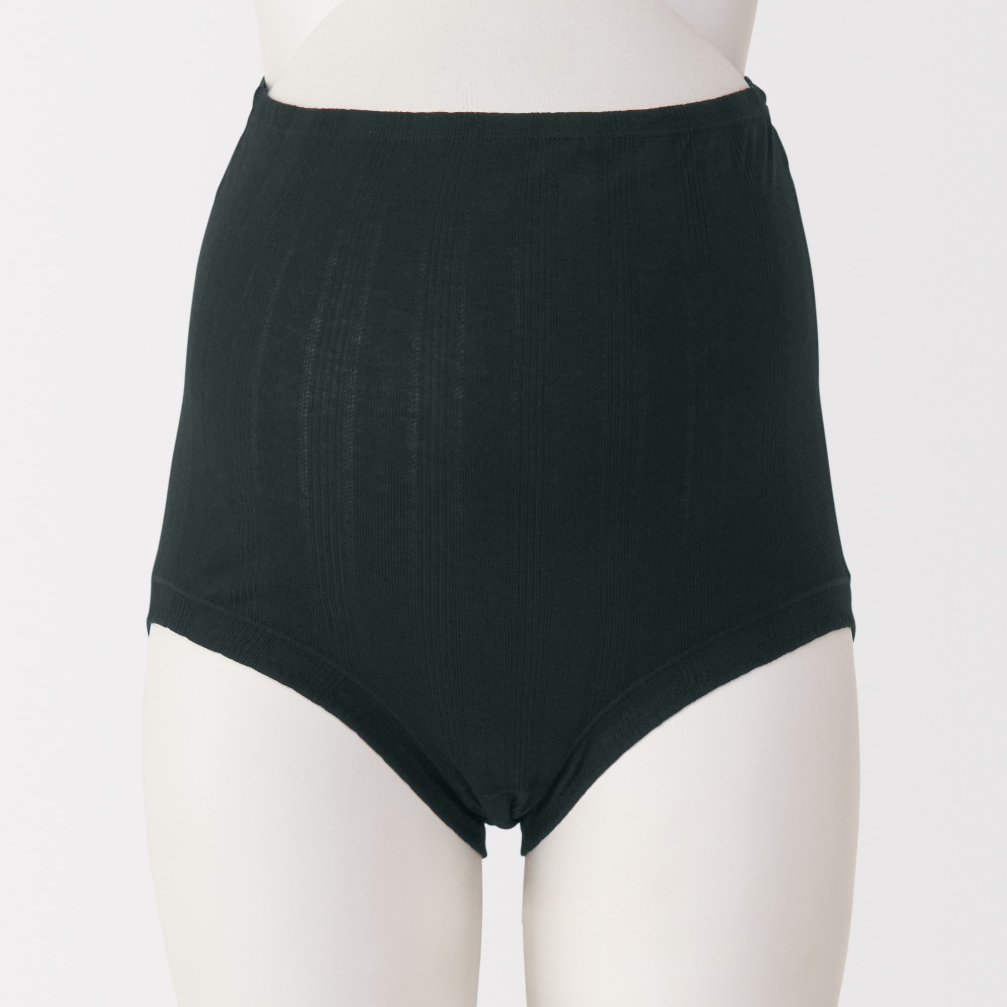 婦人　【マタニティ】シルク混パターンメッシュショーツロングタイプ