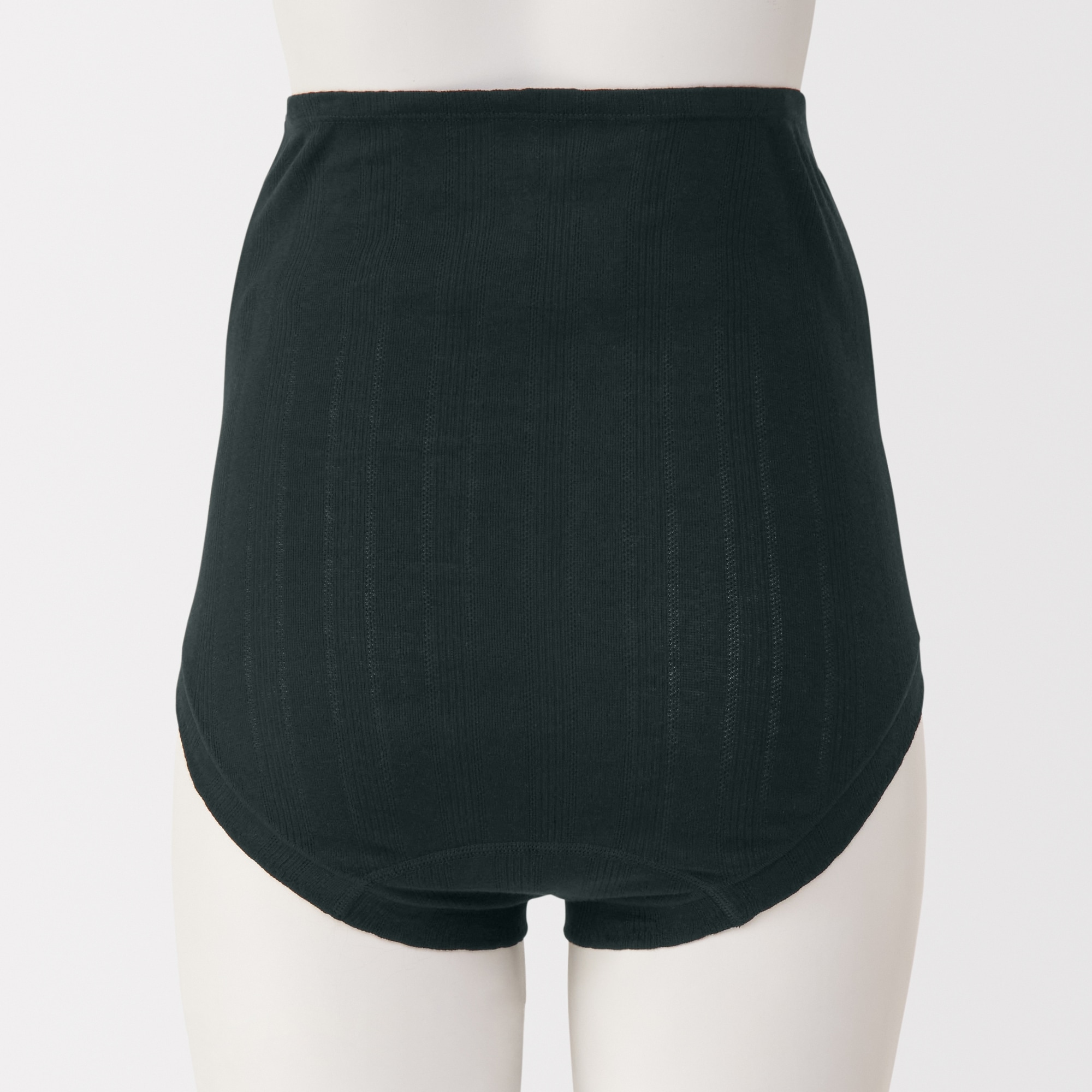 婦人　【マタニティ】シルク混パターンメッシュショーツロングタイプ