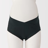 婦人　【マタニティ】シルク混パターンメッシュショーツショートタイプ