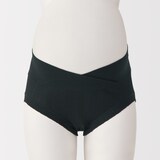 婦人　【マタニティ】シルク混パターンメッシュショーツショートタイプ