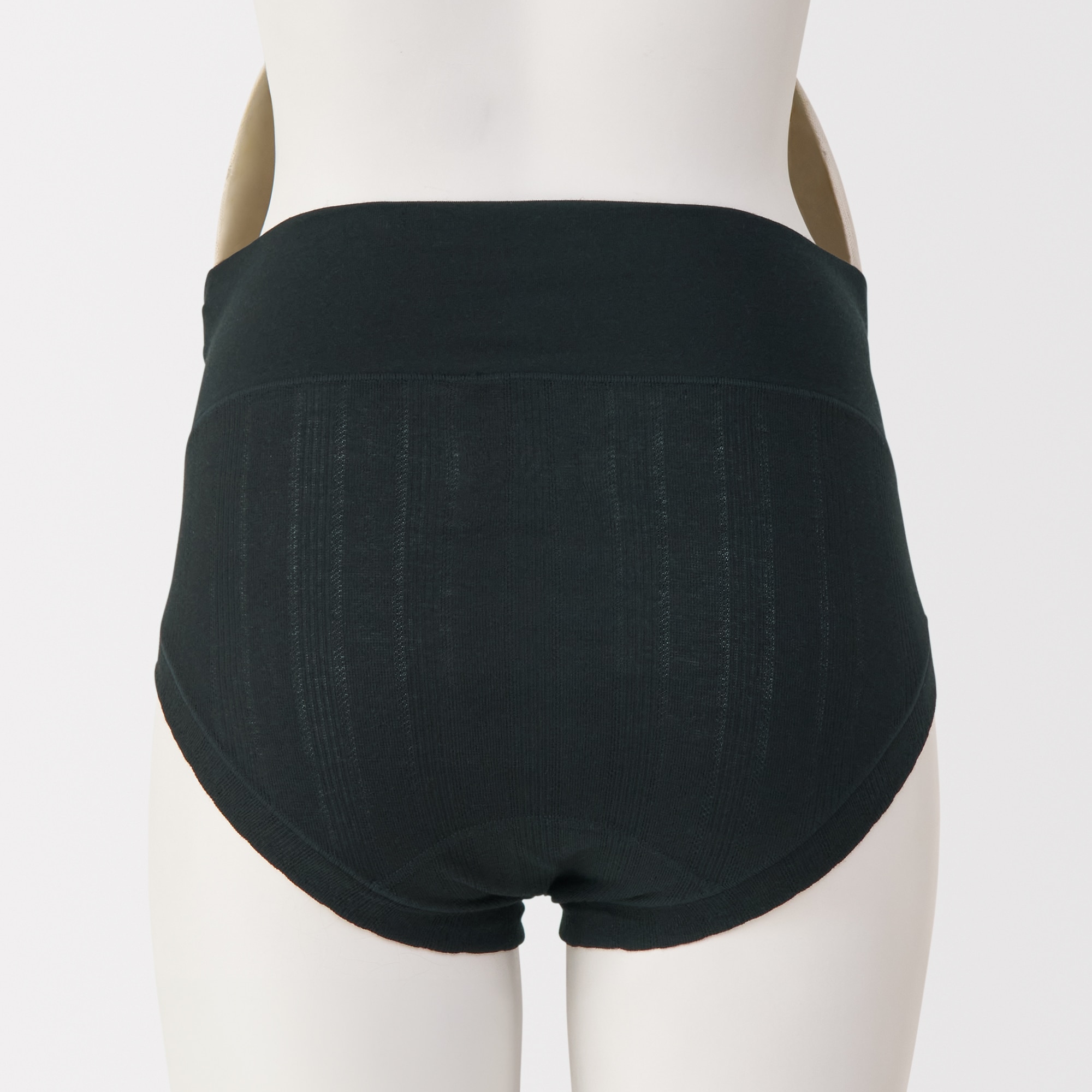 婦人　【マタニティ】シルク混パターンメッシュショーツショートタイプ