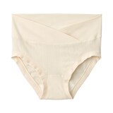 婦人　【マタニティ】シルク混パターンメッシュショーツショートタイプ