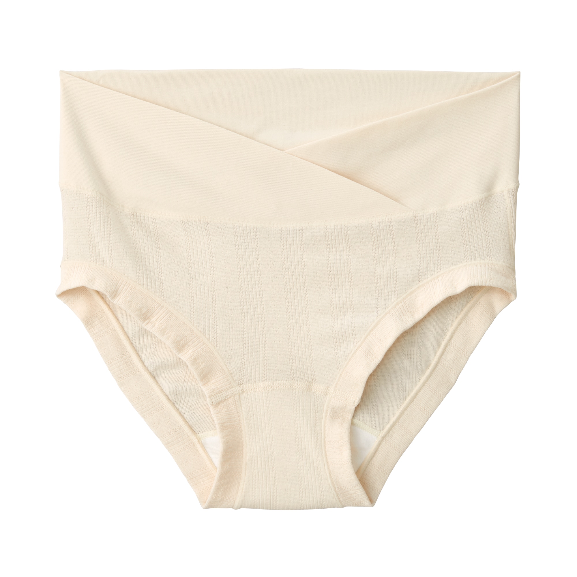 婦人　【マタニティ】シルク混パターンメッシュショーツショートタイプ