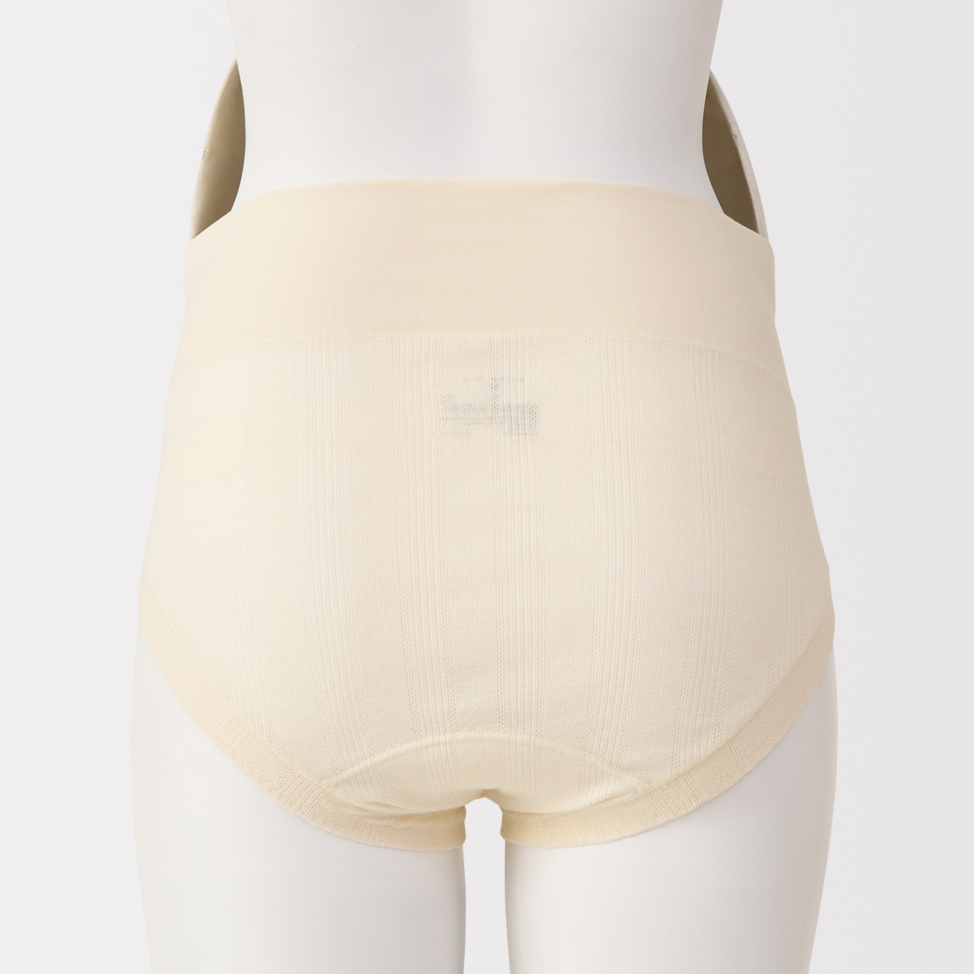 婦人　【マタニティ】シルク混パターンメッシュショーツショートタイプ