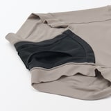 婦人　なめらか伝い漏れ軽減吸水サニタリーショーツ