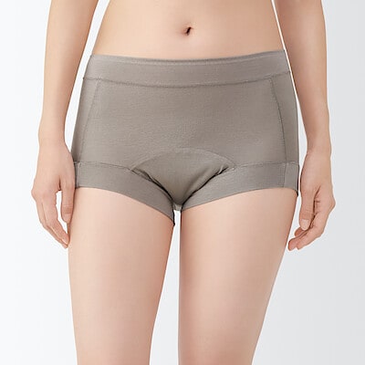 婦人 なめらか伝い漏れ軽減吸水サニタリーショーツ | 無印良品