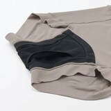 婦人　なめらか伝い漏れ軽減吸水サニタリーショーツ