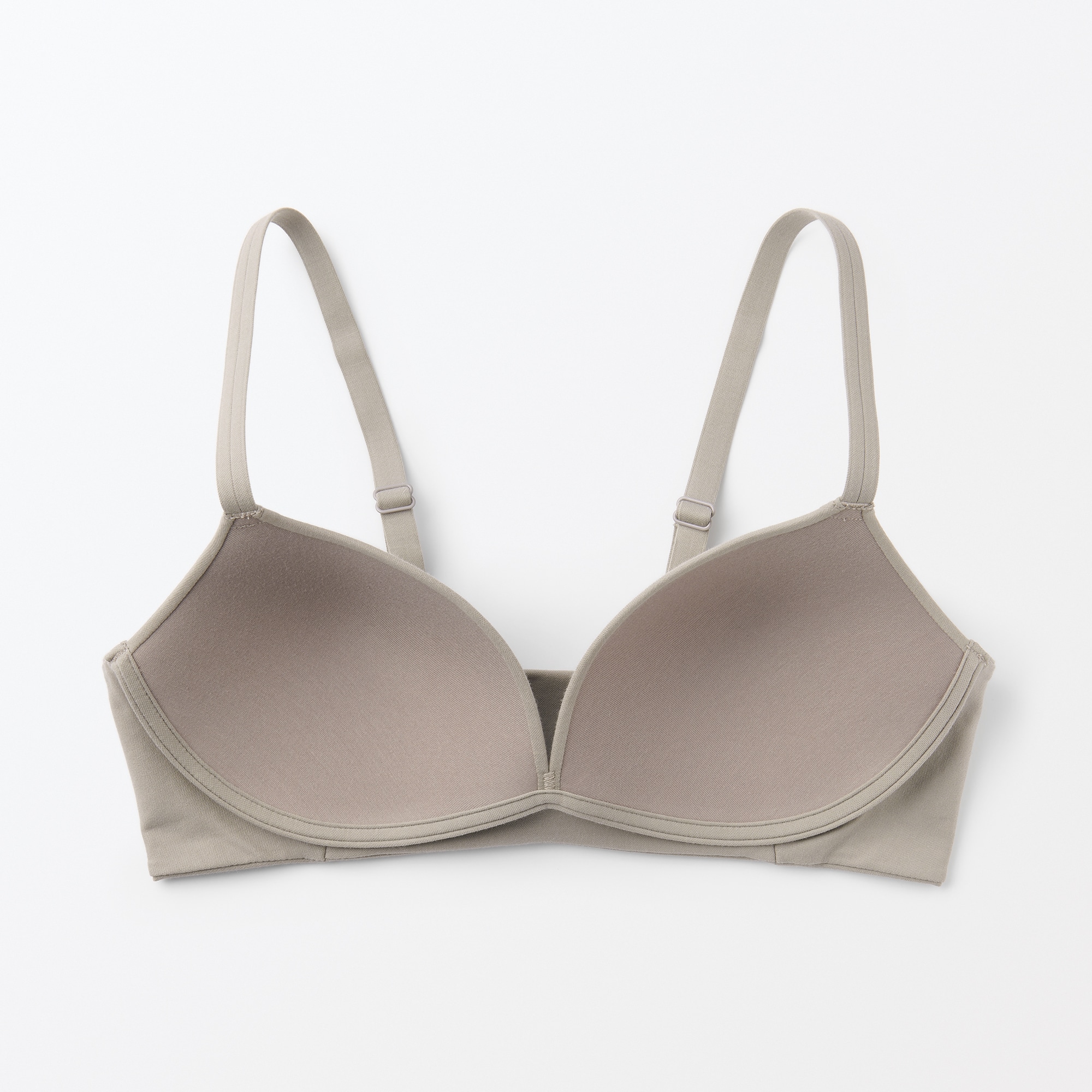 婦人　ノンワイヤーモールド　ホックのないブラジャー