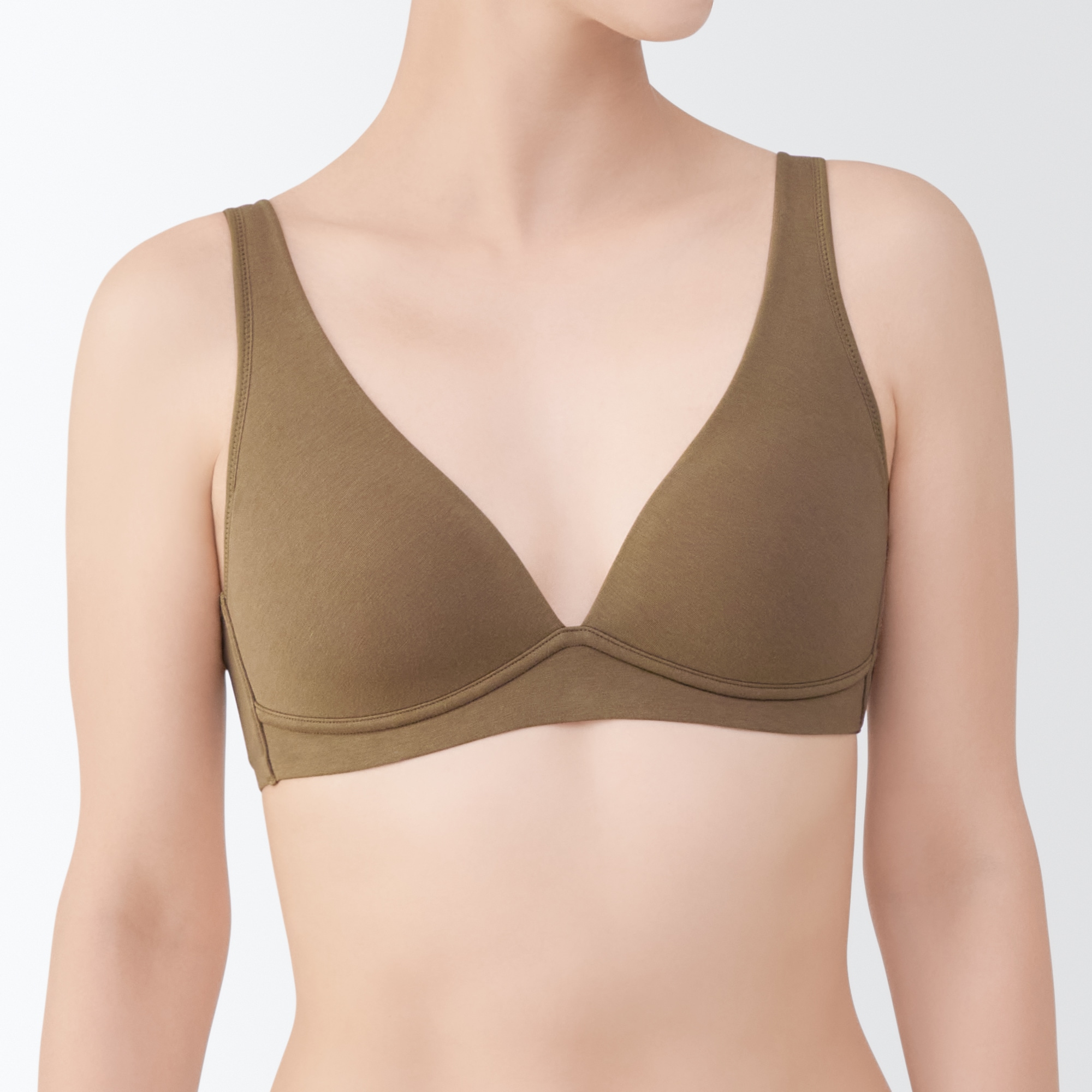 婦人 ノンワイヤープランジブラジャー | 無印良品