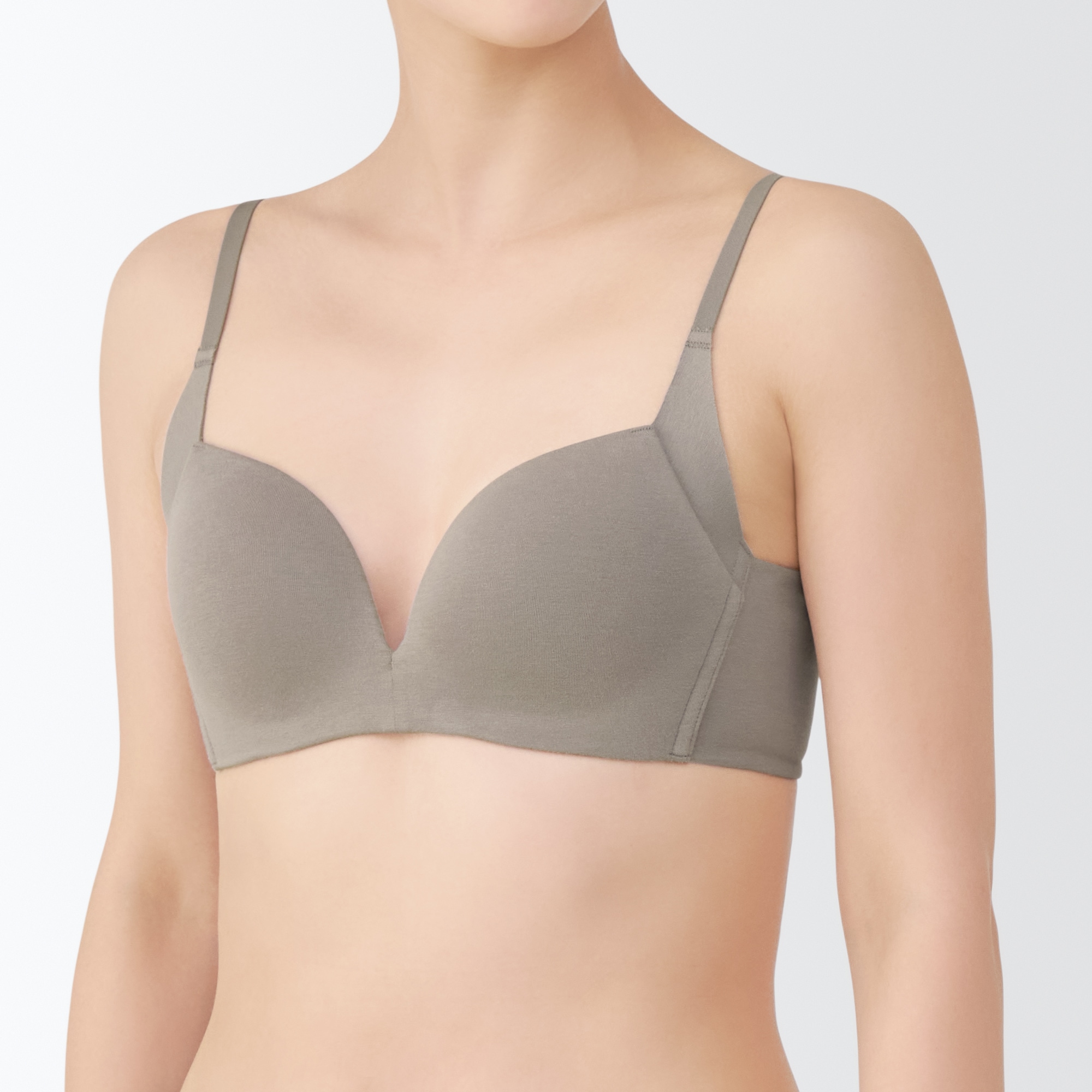 無印良品 ブラジャー 7点 Lサイズ 無印良品の婦人下着｜ノンワイヤーブラジャー｜無印良品