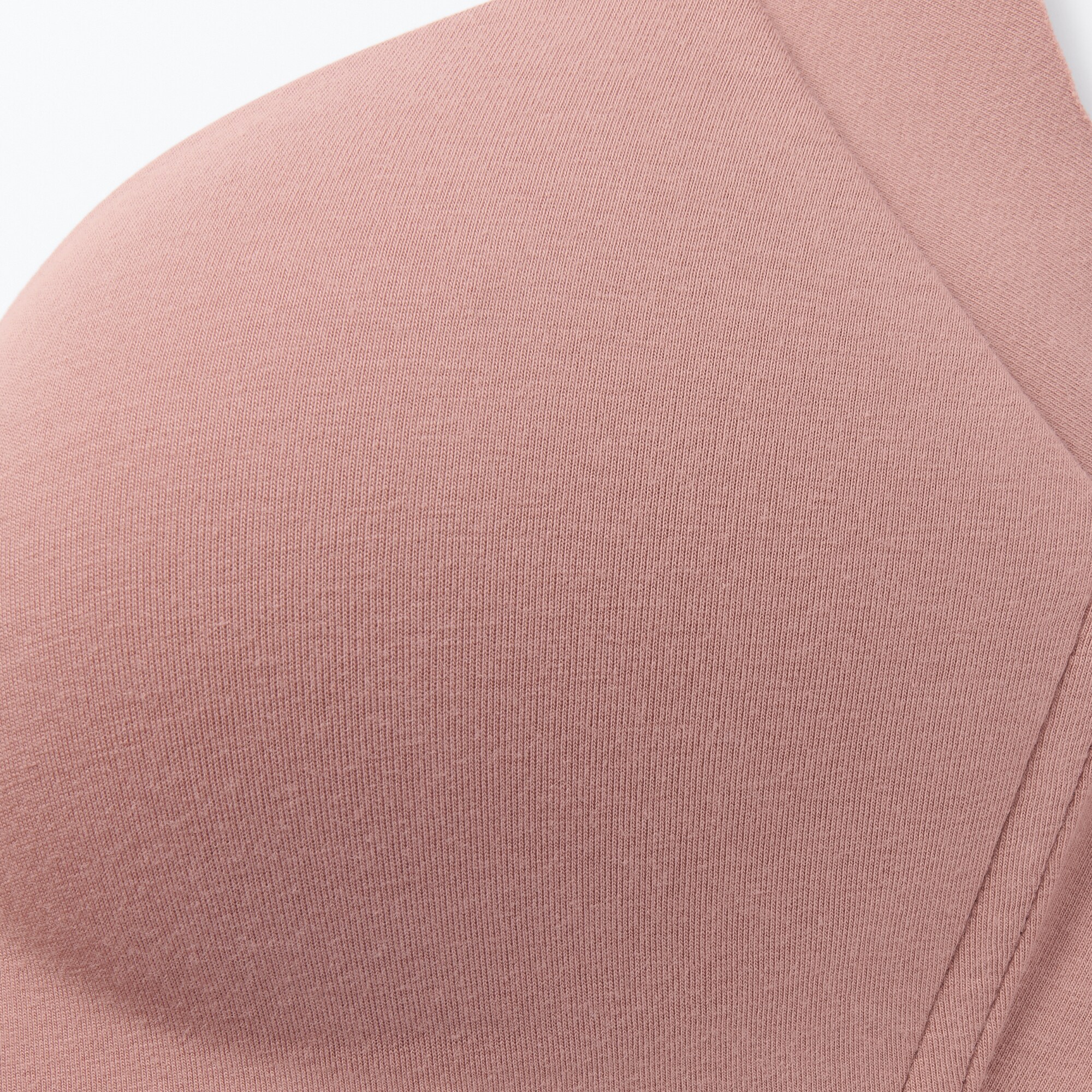 婦人　ノンワイヤー胸の形を整えるブラジャー　プラスサイズ