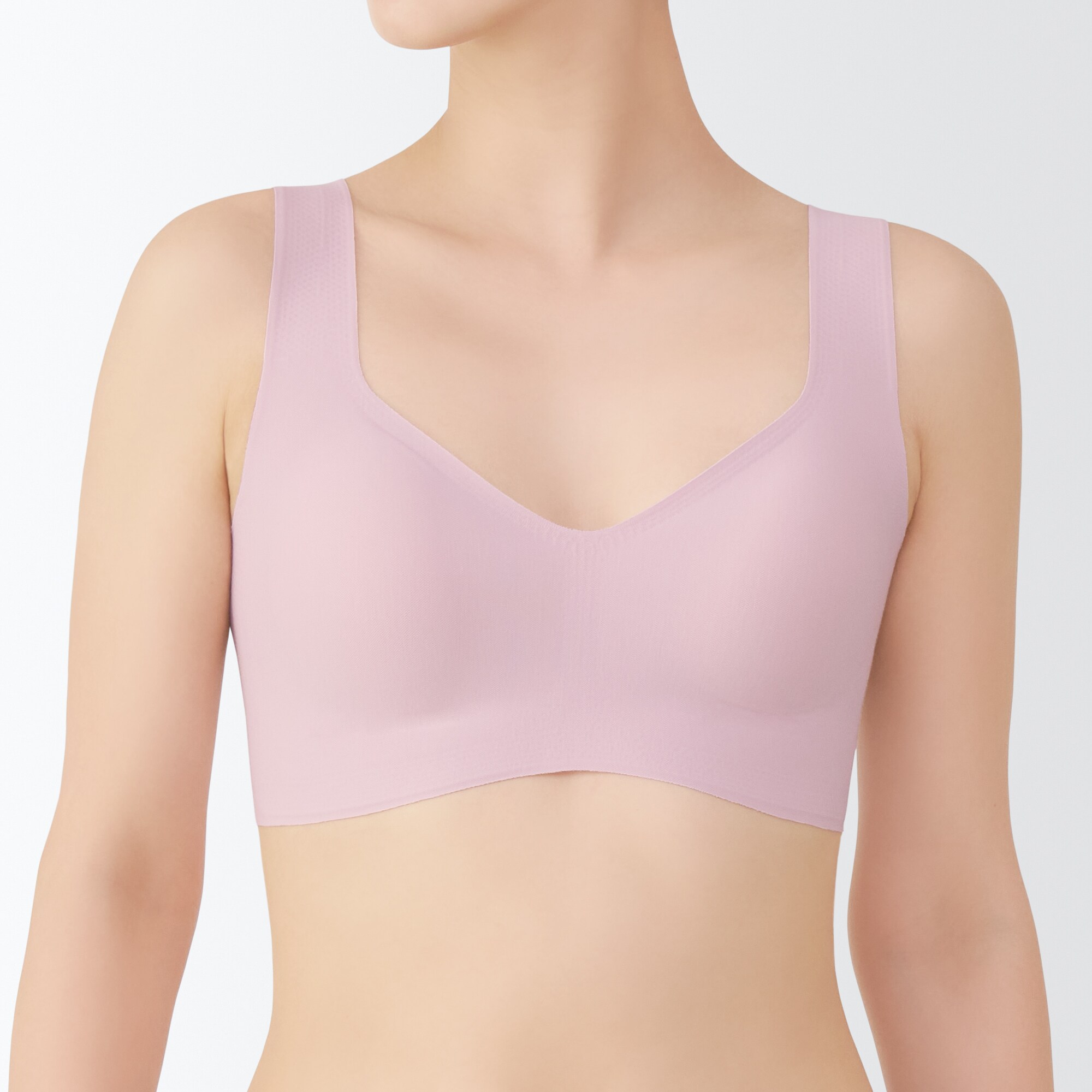 婦人　ひびきにくいハーフトップブラジャー