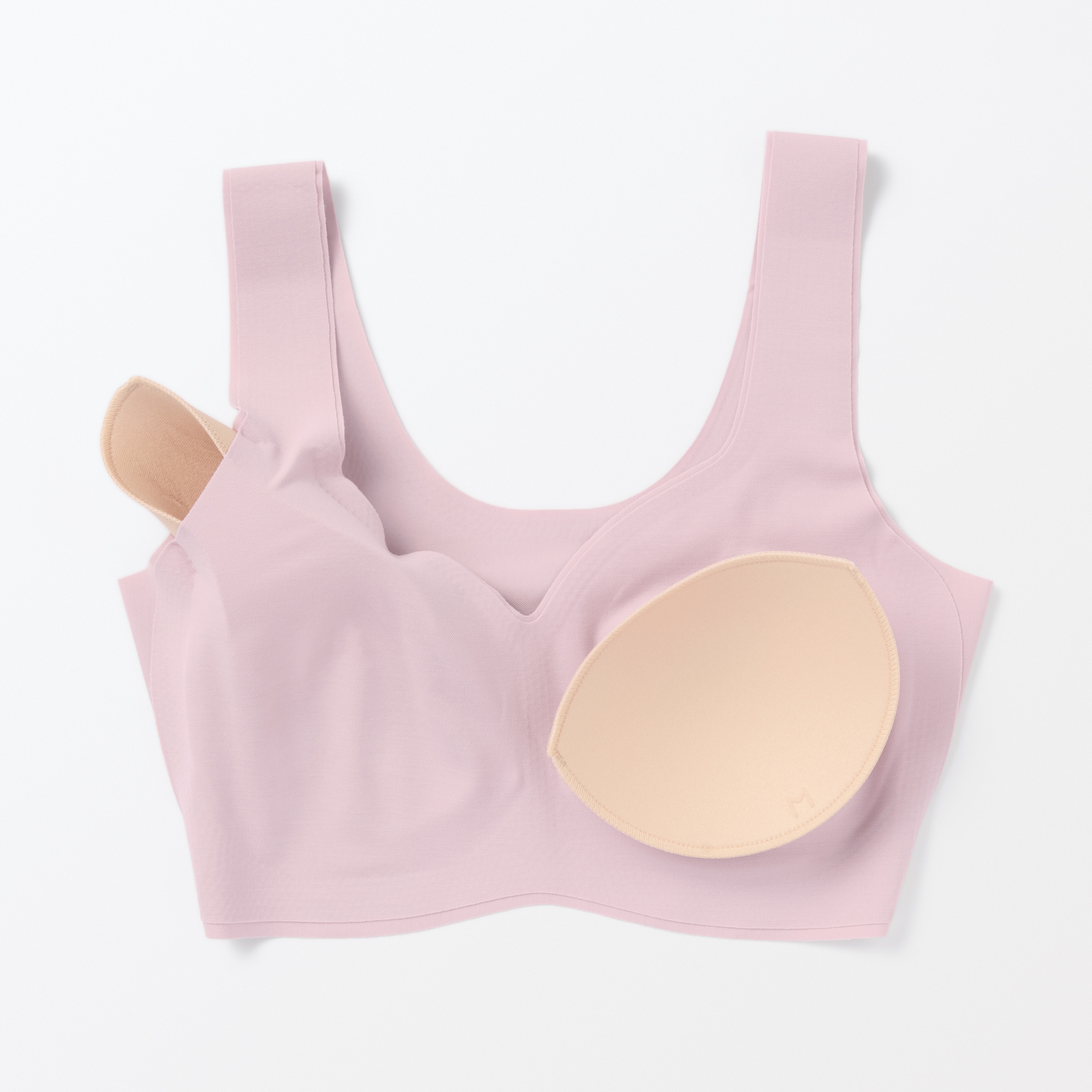 婦人　ひびきにくいハーフトップブラジャー