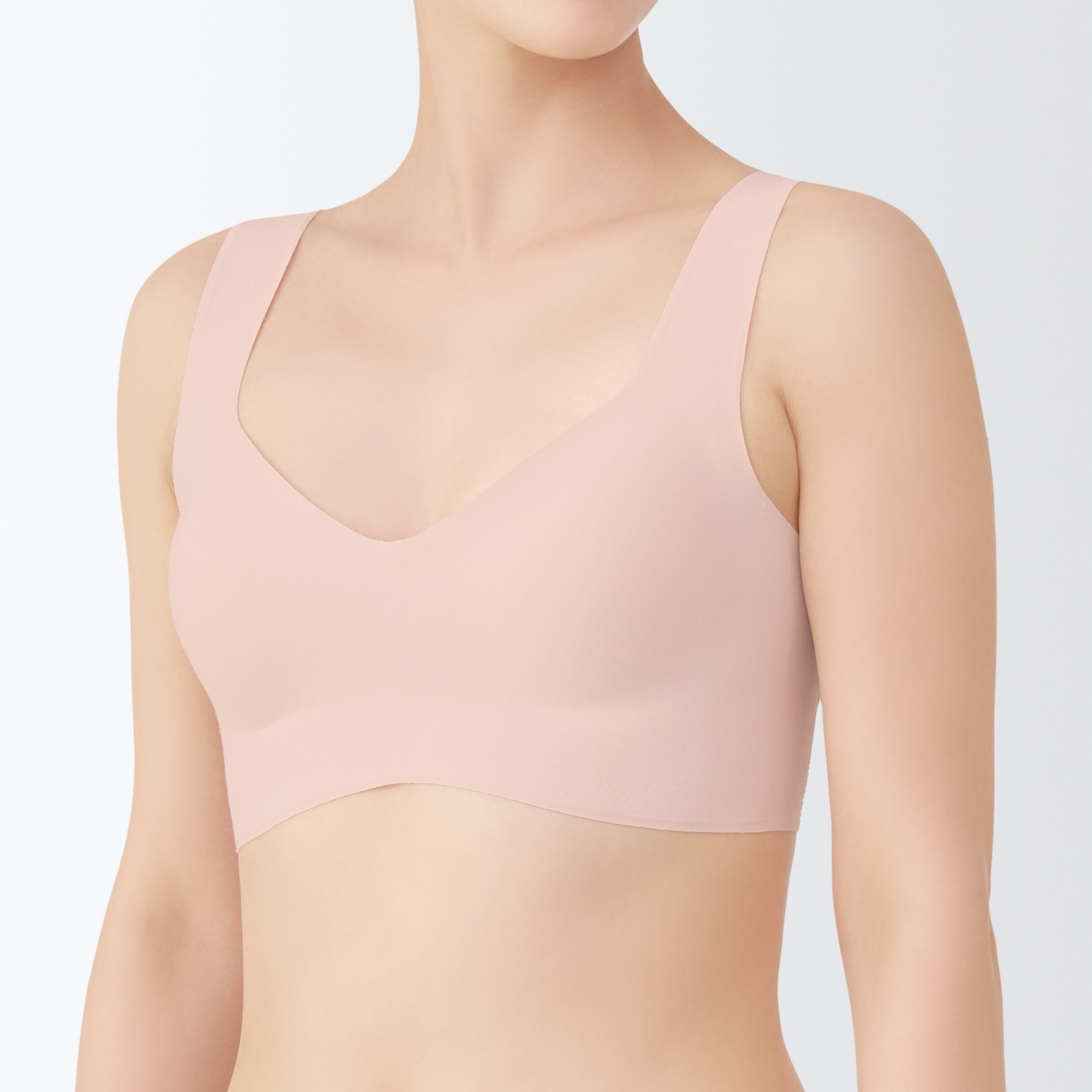 婦人 ひびきにくいハーフトップブラジャー | 無印良品