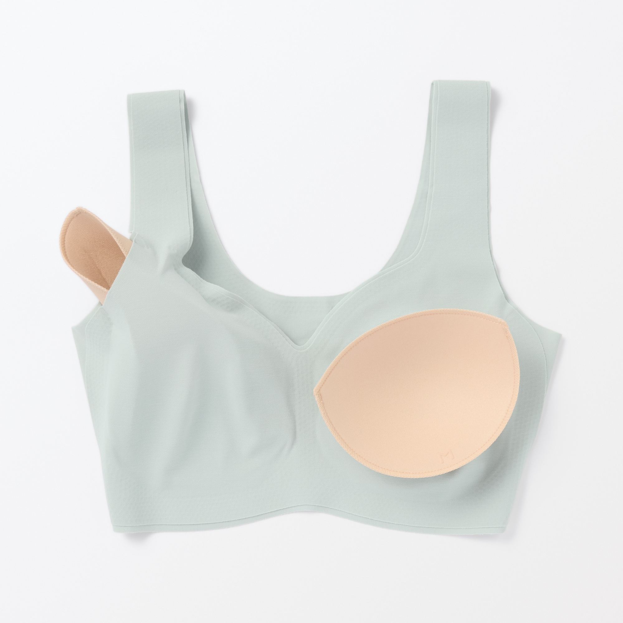 婦人 ひびきにくいハーフトップブラジャー | 無印良品