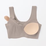 婦人　ひびきにくいハーフトップブラジャー