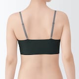 婦人　肌あたりがやさしいリブブラジャー