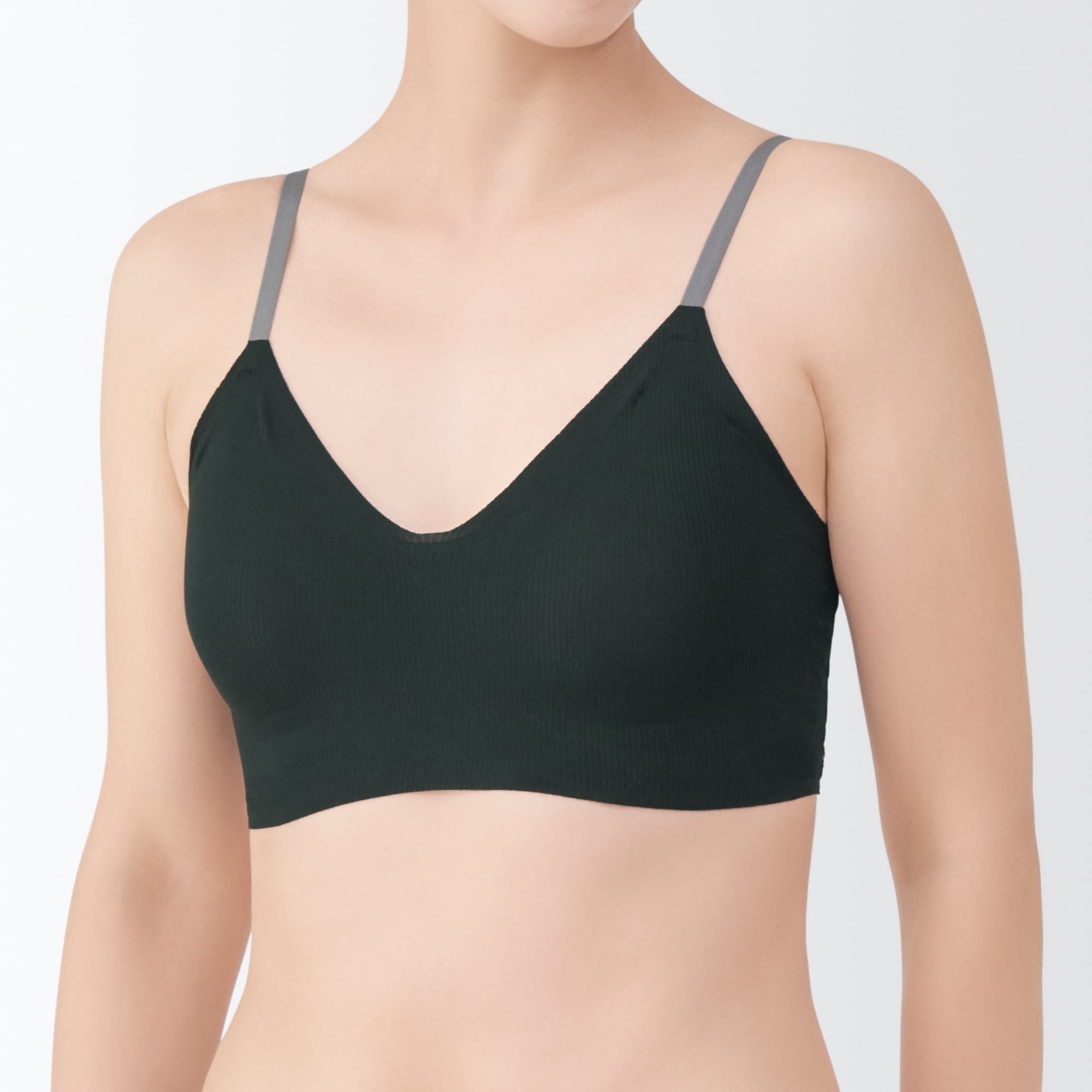 婦人 肌あたりがやさしいリブブラジャー | 無印良品