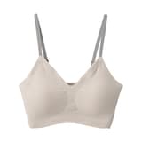 婦人　肌あたりがやさしいリブブラジャー