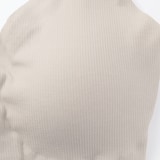婦人　肌あたりがやさしいリブブラジャー