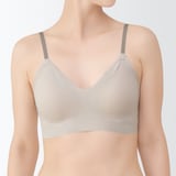 婦人　肌あたりがやさしいリブブラジャー