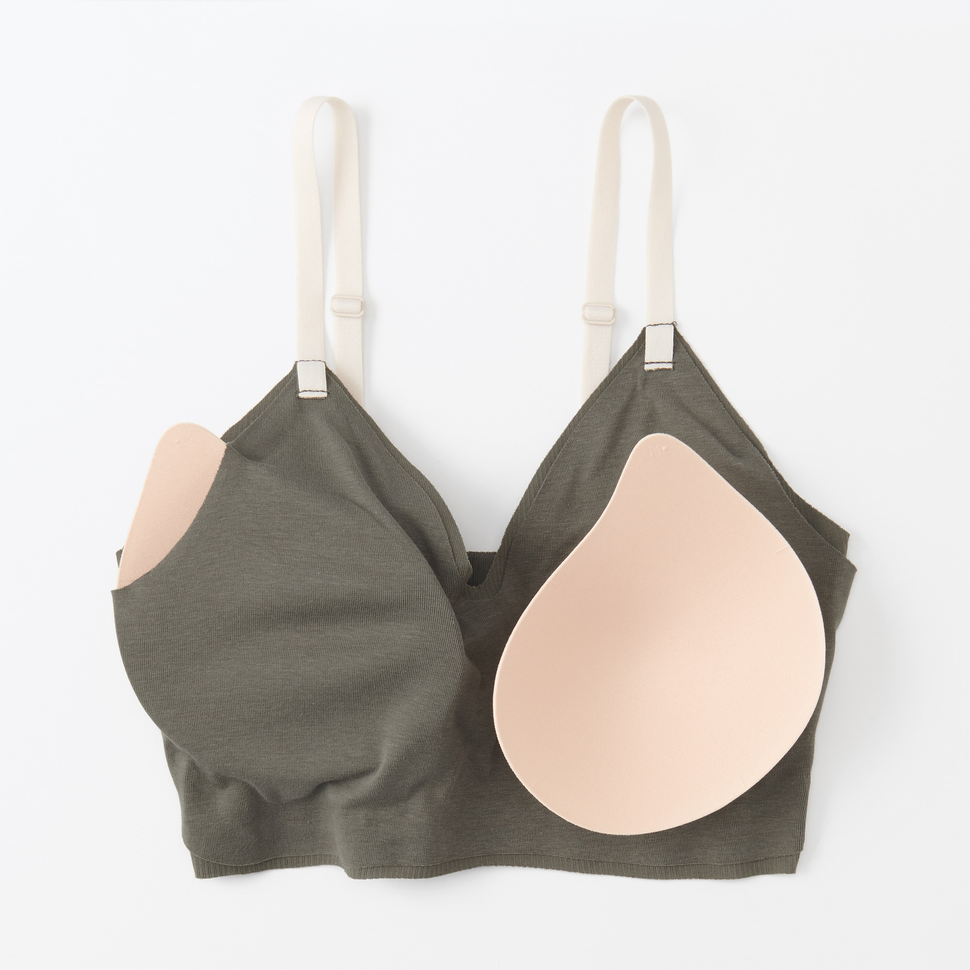 婦人 肌あたりがやさしいリブブラジャー | 無印良品