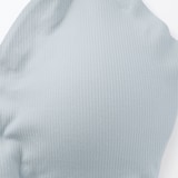 婦人　肌あたりがやさしいリブブラジャー